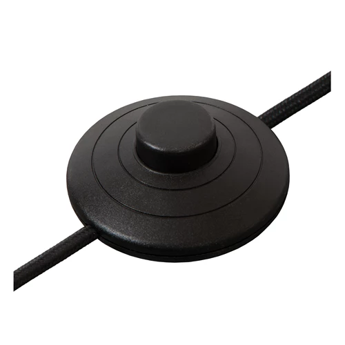 Lucide RANKOS - Lampadaire arceau - 1xE27 - Noir - détail 2